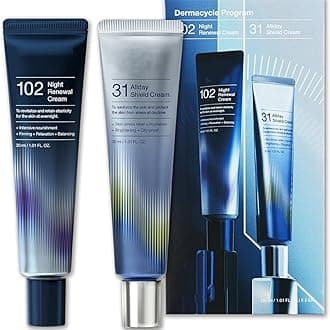 All-day & Night Cream for Face, Intensive Skin Care (All Day & Night), 31 All-Day Shield Cream & 102 Night Renewal Cream, Restoration & Anti-Aging
