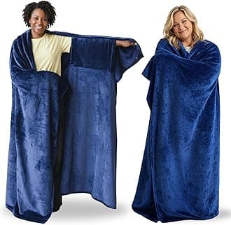 Super Blanky Wearable Blankets for Women, Adult Wearable Blanket Men, Mother's Day Gifts for Her, Wife Birthday Gift Ideas