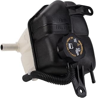 TRQ Radiator Coolant Reservoir Expansion Tank Overflow Bottle Compatible with 2008-2015 Cadillac CTS GM3014155