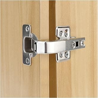 Cabinet Hinges, 2 Pieces Soft Close Cabinet Hinge Concealed Hydraulic Kitchen Hinges Opening 90 Degree 4in Cabinet Door Hinge