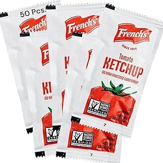 French's Tomato Ketchup, Single Serve Packets, 9 Gr., 50 pcs. (9, 50, Gram)