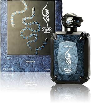 SWAR SEDUIRE Amber & Spice Intense Eau de Parfum for Men - Oud & Smoky Vanilla Leather | 100ml Eau de Parfum | Long Lasting | Everyday Sophistication | Exceptional Gift (SWAR SEDUIRE)