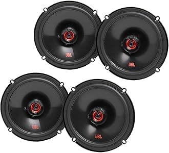 JBL Bundle - 2 Pairs of CLUB-620FAM 6.5" Coax Speakers (No Grills)