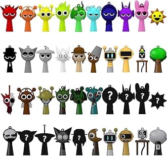 Sprunky Action Figures Mystery Box, Sprunky Mystery Box (3 Pack)