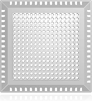 Aluvor Shower Drain Hair Catcher,Quality Drain Cover Hair Catcher for Bathroom Floor,Square Hair Catcher Shower Drain -No Rust! Shower Hair Drain Catcher to Keep Away from Clogged Drain