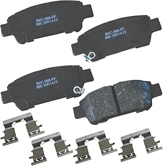 Bendix Premium SBC995 Ceramic Rear Brake Pads for Toyota Sienna 2010-2004