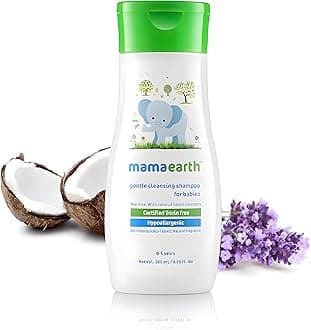 Mamaearth Gentle Cleansing Shampoo for Babies (200 ml)