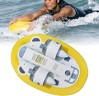 300W Portable Underwater Scooter, 5km/hour Swimming Booster, Portable Underwater Scooter for Watersports Pools, Diving, Snorkelling and Ocean Adventure