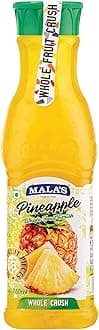 Mala's, Whole Crush 750ml, Pineapple, 1 count