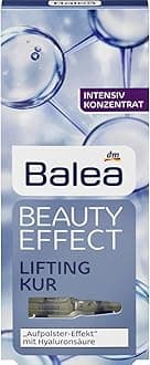 Balea Beauty Effect Lifting Treatment Ampoules With Hyaluronic Acid 7 x 1 ml MADE IN GERMANY