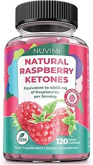 Raspberry Ketones - 4000 mg - Natural Food Supplement to Help Support Healthy Keto Diet for Men & Women - 120 Pills