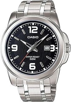 Casio Stainless Steel Analog Watch