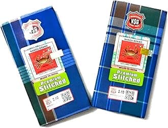Men's Cotton Stitched Lungi - Pack Of 2 Free Size One Size Mixed