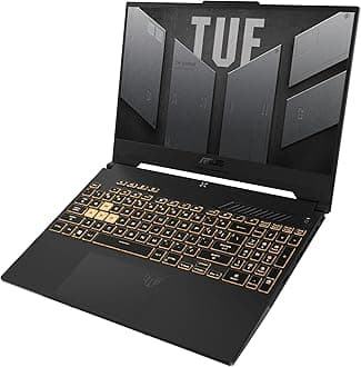 TUF Gaming F15 (2023) Gaming Laptop, 15.6â€ FHD 144Hz, 100% sRGB Display, GeForce RTX 4050, Intel Core i5-13500H, 16GB DDR4, 512GB PCIe SSD Gen 4, Wi-Fi 6, Windows 11, FX507VU-ES53