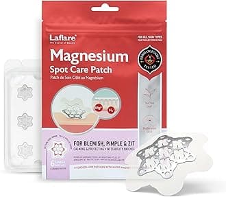 Laflare FreeGo Micropoint Acne Patches for Face. Megneisum Micropoint Blemish.Zit & Dark Spots from Post-Blemish, Acne .Zit. Self Dissolving,Hydrocolloid, Tee Tree oil & more (LARGE,6)