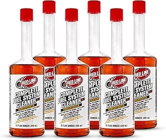 Red Line 60103 SI-1 Complete Fuel System Cleaner, Cleans and Prevents Corrosion in Fuel Systems, Cleans Injectors, Carburetors, Valve and Combustion Chamber Deposits - 15 Ounce (6 Pack)