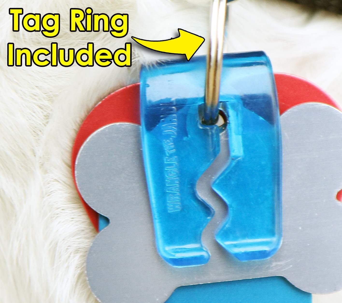Pet Tag Silencer With Tag Ring Included