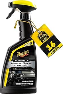 G220216 Ultimate Insane Shine Protectant, Car Cleaning Spray That Creates a Lasting and Glossy Shine, Auto Care Product Safe for Exterior and Interior Surfaces, 16 Oz