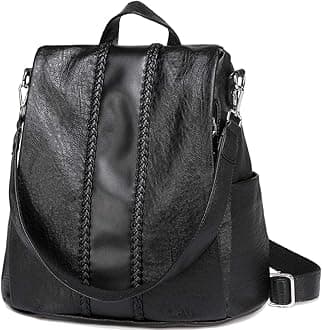 VASCHY Women Backpack, Anti Theft Ladies Backpack Purse Convertible Handbag