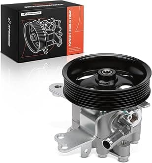 Power Steering Pump, with Pulley & Bracket Compatible with Nissan Altima 2007-2012, Maxima 2009-2014, Murano 2009-2014, V6 3.5L Gas Engine Only