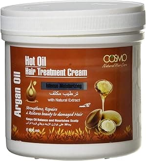 Cosmocosmetics Natural Hair Care Hot Oil Hair Treatment Argan Oil 600ml
