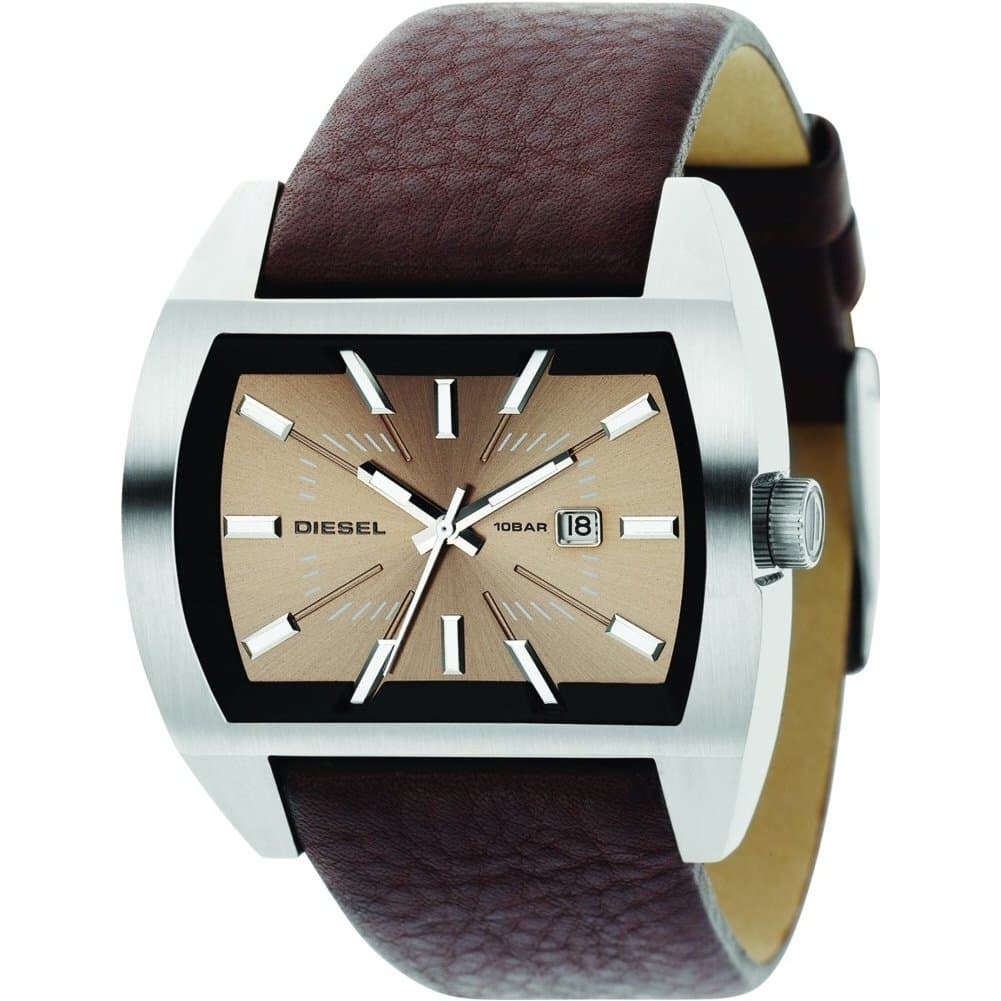 Diesel Watches DZ1114 Not So Basic Basic East/West (Brown)