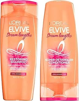 L’Oréal Paris L'Oreal Elvive - Dream Lengths - Restoring Shampoo & Super Detangler Conditioner Set - One Set