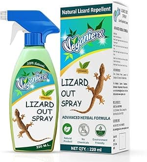 Lizard Out Lizard Repellent Spray 220ml | 100% Natural, Safe and Effective Lizard Spray| Herbal Lizard Repellent