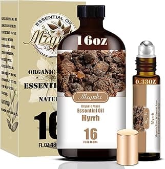 490ml Essential Oil for Aromatherapy Diffuser, Home Fragrance & Candle Making - Myrrh Scent-16.33 Fl Oz (Pack of 1)