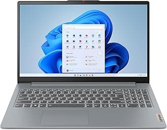 Lenovo IdeaPad Slim 3 15AMN8 82XQ001GUS 15.6 Notebook - Full HD - 1920 x 1080 - AMD Ryzen 3 7320U Quad-core [4 Core] 2.40 GHz - 8 GB Total RAM - 8 GB On-board Memory - 256 GB SSD - Arctic Gray