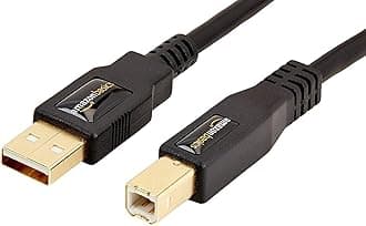 AmazonBasics 7HUA USB 2.0 Cable 1.8m A-B (male-male)