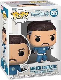Pop! Marvel: Fantastic Four - Mr.Fantastic - (2025) - Mr. Fantastic - Collectable Vinyl Figure - Gift Idea - Official Merchandise - Toys for Kids & Adults - Movies Fans
