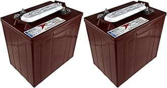 Trojan T-105 GC2 6V 225Ah Deep Cycle Flooded Lead Acid Battery x2