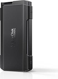 SanDisk Professional 2TB PRO-Blade Transport - Portable and Modular NVMe SSD, Up to 2000MB/s, USB-C, USB 3.2 gen 2x2, Solid State Drive - SDPM2NB-002T-GBAND