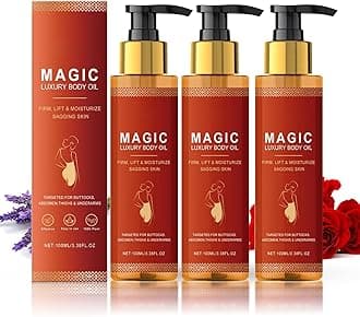 Magic Luxury Body Oil, Firming and Moisturizing Treatment for Sagging Skin (3)