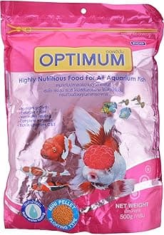 Optimum Pellet Fish Food for All Life Stages, 500 G