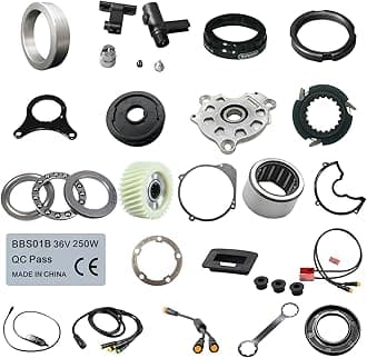 Electric Bike Accesorries BBS01 BBS02 BBSHD Mid Motor Nylon Gear/Bearing/Oil Seal/Ratchet Wash/Clutch Replacement Parts