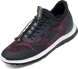 Men's Invisible Height Increasing Elevator Shoes - Light Weight Casual Sport Shoes Sneakers - 2.76 inches Taller H71C62V011D