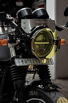 LED Headlight Guard For Royal Enfield Interceptor 650