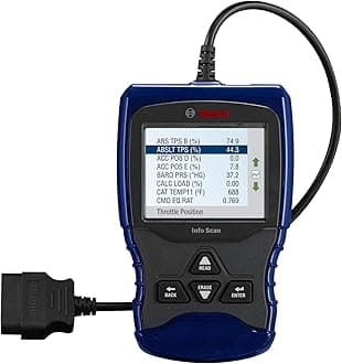 Bosch Automotive Tools OBD 1150 Trilingual Scan Tool with AutoID, Live Data, ABS and Graphing