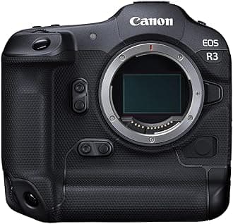 Canon EOS R3 Mirrorless Camera (Body Only), Full-Frame Camera, 6K 60p RAW, 4K 120p Video, 24.1 Megapixel CMOS Sensor, DIGIC X Image Processor, for Sports, Action, Black