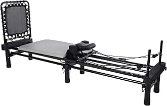 AeroPilates Reformer Home Workout Equipment, Pilates Machine w/Resistance