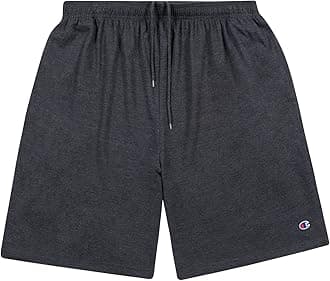 Champion Men's Big-Tall Jersey Shorts, Black, 2X Plus