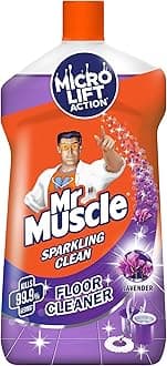 Mr Muscle Mr. Floor Cleaner with Glade - 1 L (Lavender) with Free Floor Cleaner- 500ml