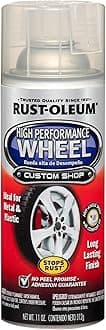 Rust-Oleum 248929 Automotive High Performance Wheel Coating, 11 Oz Can, Sprayer Dispenser, Liquid, Aromatic, 0.745 Sg Clear