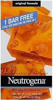 Transparent Facial Bar Bonus Pack, Original Formula 3 ea