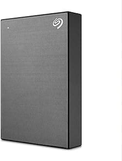 One Touch, 2TB, Password Activated Hardware encryption, Portable External Hard Drive, Portable External Hard Drive, PC, Notebook & Mac, USB 3.0, Space Gray (STKY2000404)