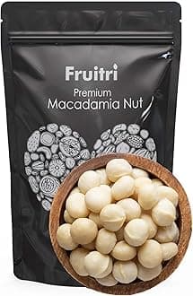 Fruitri Premium Macadamia Nuts � 100g, Natural, Rich & Buttery | Perfect for Snacking, Baking & Keto Diet | Healthy, Crunchy & Nutrient-Packed Dry Fruits