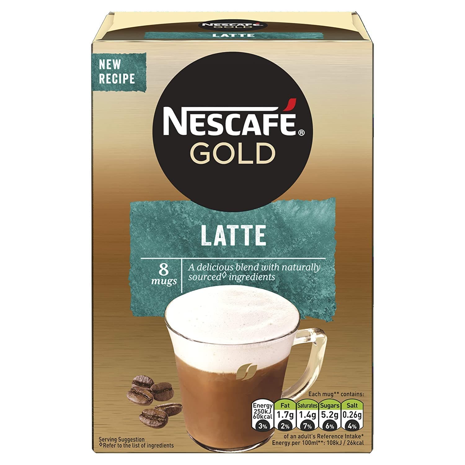 Nescafé Gold Latte Coffee Sachets