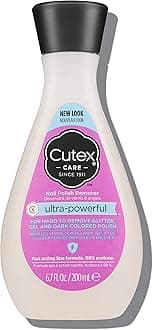 Cutex Ultra-Powerful Nail Polish Remover 6.76 Fl Oz